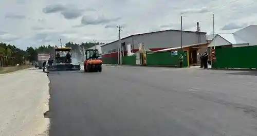 Укладка асфальта