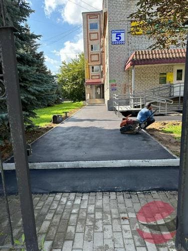 Асфальтирование дворов в Домодедово